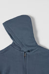 ZR Blue Pouch Pocket Zipper Hoodie 12475