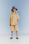 ZR Future Begins Yellow Terry Shirt with Shorts 2 Piece Set 12192