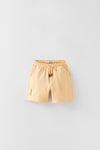 ZR Future Begins Yellow Terry Shirt with Shorts 2 Piece Set 12192