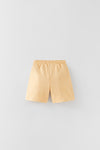 ZR Future Begins Yellow Terry Shirt with Shorts 2 Piece Set 12192