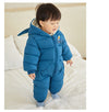 Teal Quilted Snow Suit Romper #11852 B