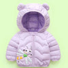 Bee Purple Puffer Jacket 11135