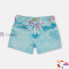 OM Floral Belt Dyed Shorts 12126