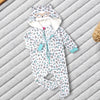 Snow Cat Fur Babygrow Costume with covered Feet 13412