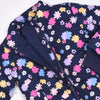 KD Floral Blue Puffer Jacket 13460