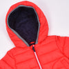 Obaibi Red Hooded Puffer Jacket 13461