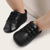 Elegant Black Prewalker Shoes 2577