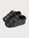 Elegant Black Prewalker Shoes 2577