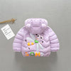 Bee Purple Puffer Jacket 11135