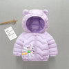 Bee Purple Puffer Jacket 11135