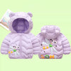 Bee Purple Puffer Jacket 11135