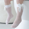 Girls Bow Fish Net Fashion Socks Stockings 2619