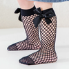 Girls Bow Fish Net Fashion Socks Stockings 2619