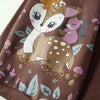 Deer Puff Printed Sweatshirt 13406