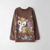 Deer Puff Printed Sweatshirt 13406