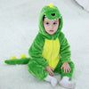 Green Alligator Fur Babygrow Costume with covered Feet 13408