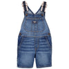 Oshksh Webstrap Stretch Denim Short Length Overalls Dungaree 12247