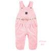 OSH KSH Pink and White Lining Overalls Dungaree 6620