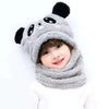 Panda Fur Mask Cap #2649