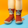 Shark Red Silicone Socks Shoes 2702 A