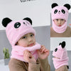 Panda Fur Mask Cap #2649