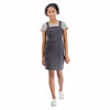 Steve Madden Lining Dungaree Shirt 2-piece Dress Set 13440