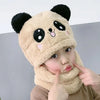 Panda Fur Mask Cap #2649