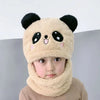 Panda Fur Mask Cap #2649