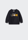 MN Lion Blue Terry Sweatshirt 13329