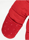 Minnie Mouse George Red Thick Quilted Snowsuit 13394