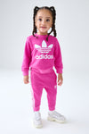 ADDS Pink Terry Tracksuit Crew Set 13432