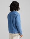 Bershka Sherpa Shearling Men Denim Jacket M167