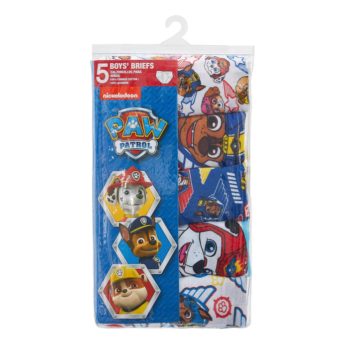 Color Paw Patrolpaw Patrol Chase Cotton Boxer Briefs 4-pack For