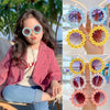 Sunflower Glasses with Bow Headband Set #2513