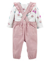 CRT Frill Pink Overalls Dungaree Only 12256