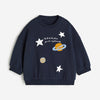 Galaxy Blue Applique Sweatshirt 13405