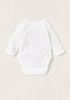 Rik White Full sleeves Front Open Bodysuit 13261