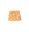 OM Flower Embroided Peach Skirt 13219