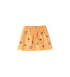 OM Flower Embroided Peach Skirt 13219