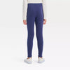 Cat Jack Blue Stretch Fur Fleece Winter Legging 13293