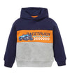 KIKO Race Truck Blue Fleece Pullover Hoodie 11445