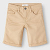 Nme it Khaki Cotton Shorts 12955