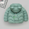 Kangaroo Green Hooded Puffer Jacket 13311