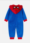 Spiderman Fur Zip Up Costume Bodysuit 13247