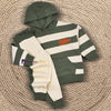 PMK Future Green Stripes Hooded Tracksuit 13338