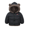 Kashmere Loaded Fur Dualside wear Black Hooded Puffer Jacket 8880