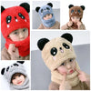 Panda Fur Mask Cap #2649