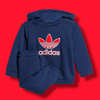 ADDS Red Badge Embroided Terry Navy Tracksuit Set 13431