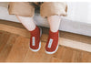 Red Self Care Silicone Socks Shoes 2708 B