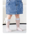 Girls Bow Fish Net Fashion Socks Stockings 2619